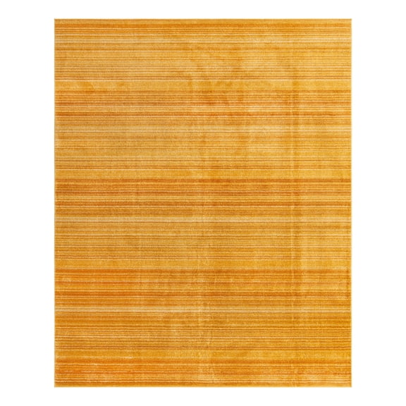 Unique Loom Gemstone Collection Area Rug - Topaz (9' x 12' Rectangle Yellow/Orange)