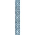 thumbnail image 1 of Unique Loom Matrix Trellis Collection Area Rug - Geometric (2' 11" x 19' 8" Runner Blue/Light Blue), 1 of 2