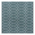 thumbnail image 1 of Unique Loom Outdoor Trellis Collection Area Rug - Gitter (10' Square Teal/Ivory), 1 of 10