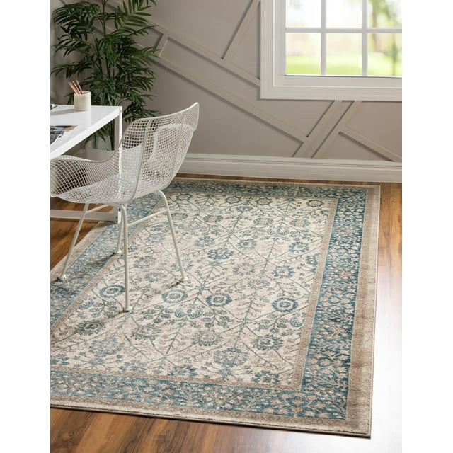 Unique Loom Gneis Salzburg Rug , 9' 0" x 12' 2" ,Cream