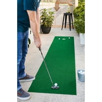 Unique Loom Golf Rug Collection Area Rug - Tiger (1' 8" x 9' 10" Runner Green)