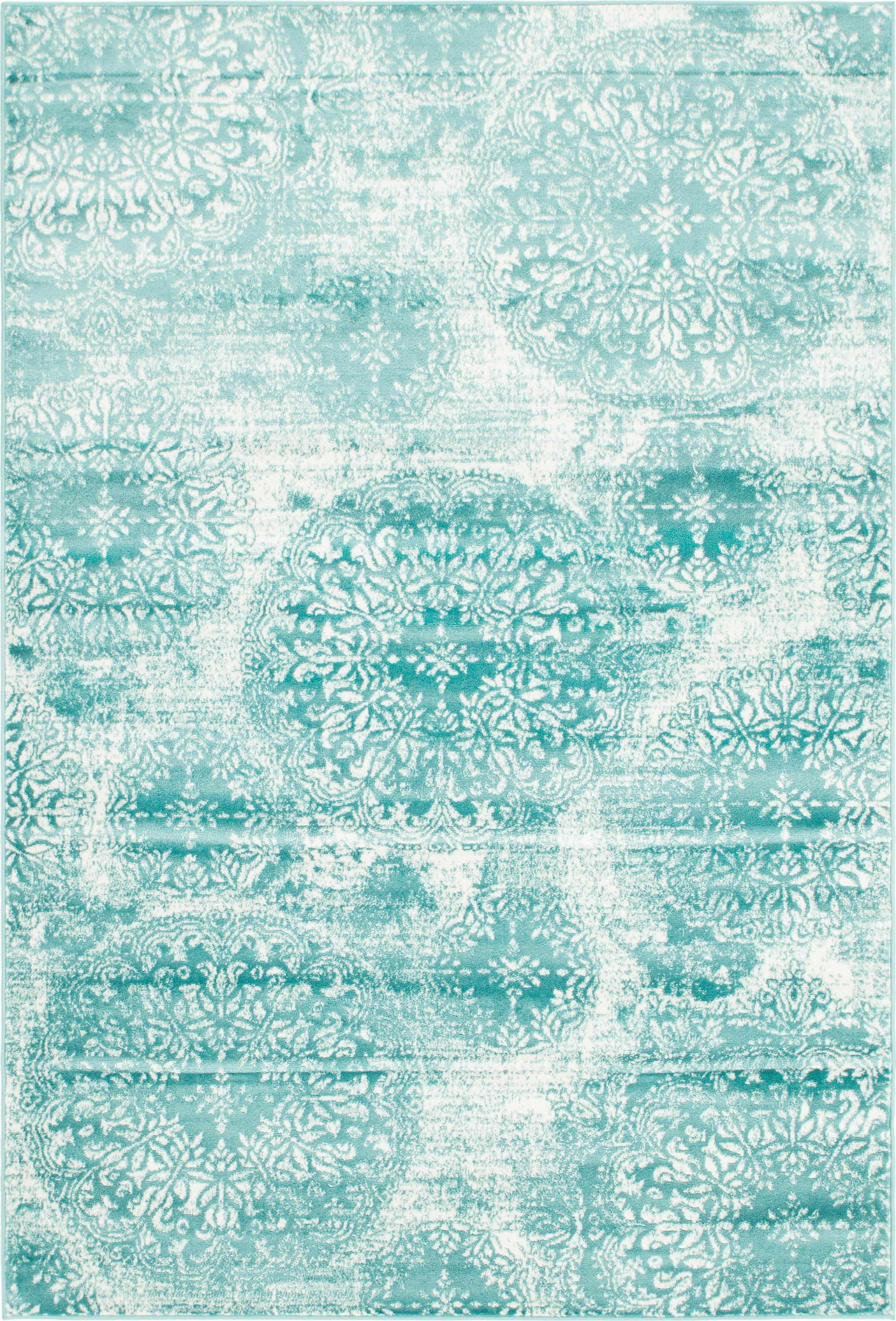 Unique Loom Grand Sofia Vintage Floral Area Rug or Runner