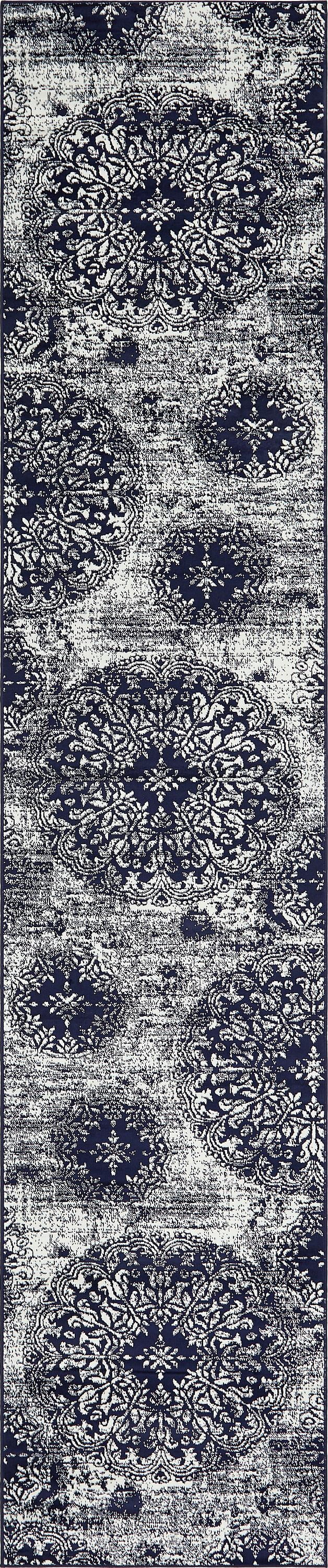 Unique Loom Grand Sofia Vintage Floral Area Rug or Runner