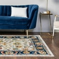 thumbnail image 1 of Unique Loom Aurelia Collection Area Rug - Hadrian (10' x 13' Rectangle Multi/Black), 1 of 7