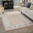 thumbnail image 1 of Unique Loom Aurelia Collection Area Rug - Hadrian (10' x 14' Rectangle Rose/Gray), 1 of 7