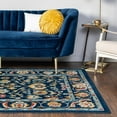 thumbnail image 1 of Unique Loom Aurelia Collection Area Rug - Hadrian (5' x 8' Rectangle Navy Blue/Light Blue), 1 of 7