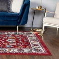 thumbnail image 1 of Unique Loom Aurelia Collection Area Rug - Hadrian (9' x 12' Rectangle Magenta/Blue), 1 of 7