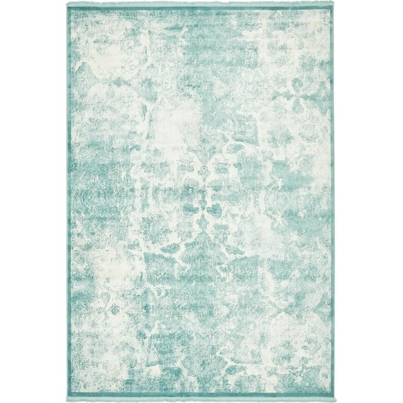 Unique Loom Harmonia New Classical Vintage Distressed Area Rug or Runner