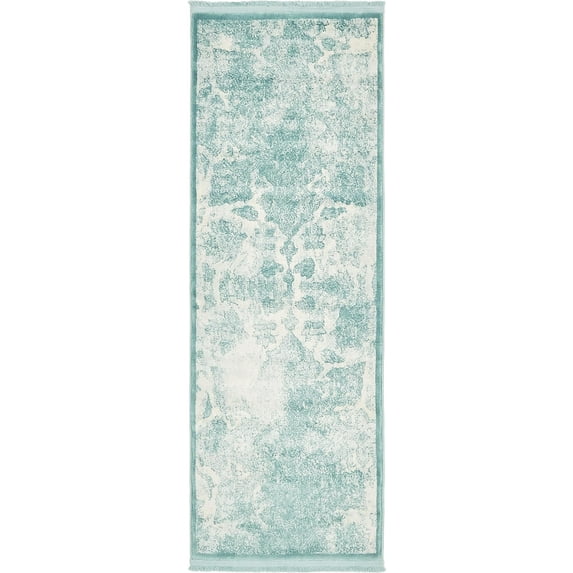 Unique Loom Harmonia New Classical Vintage Distressed Area Rug or Runner
