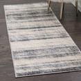 thumbnail image 1 of Unique Loom Helios Collection Area Rug - Mykonos (2' 2" x 6' Runner Gray/Beige), 1 of 6
