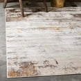 thumbnail image 1 of Unique Loom Helios Collection Area Rug - Santorini (3' 3" x 5' 3" Rectangle Ivory Beige/Gold), 1 of 7