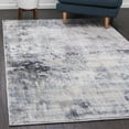 thumbnail image 1 of Unique Loom Helios Collection Area Rug - Santorini (5' 1" x 8' Rectangle Gray/Blue), 1 of 7