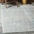 thumbnail image 1 of Unique Loom Helios Collection Area Rug - Sardinia (5' 1" x 8' Rectangle Silver Mist/Beige), 1 of 7