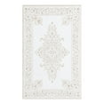 thumbnail image 1 of Unique Loom Hermitage Collection Area Rug - Gala (3' 3" x 5' Rectangle Snow White/Beige), 1 of 11