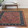 thumbnail image 1 of Unique Loom Medina Collection Area Rug - Hijaz (5' 3" x 7' 9" Rectangle Classic Red/Gold), 1 of 7