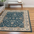 thumbnail image 1 of Unique Loom Medina Collection Area Rug - Hijaz (5' 3" x 7' 9" Rectangle Egyptian Blue/Brown), 1 of 7