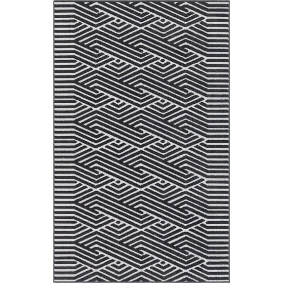 Unique Loom Hudson Sabrina Soto™ Outdoor Modern Geometric Area Rug or Runner