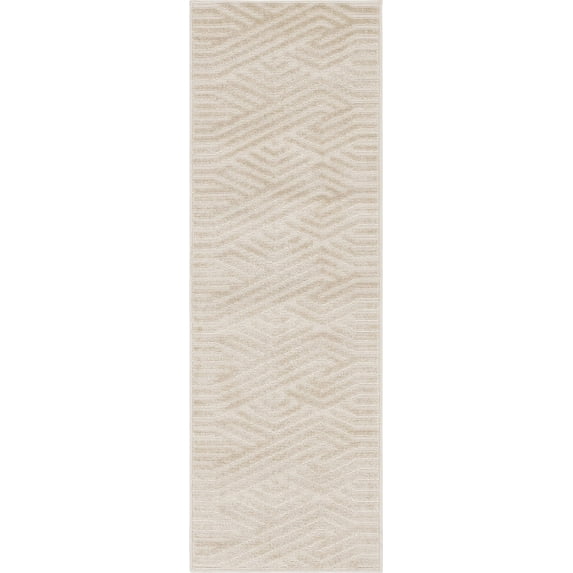 Unique Loom Hudson Sabrina Soto™ Outdoor Modern Geometric Area Rug or Runner