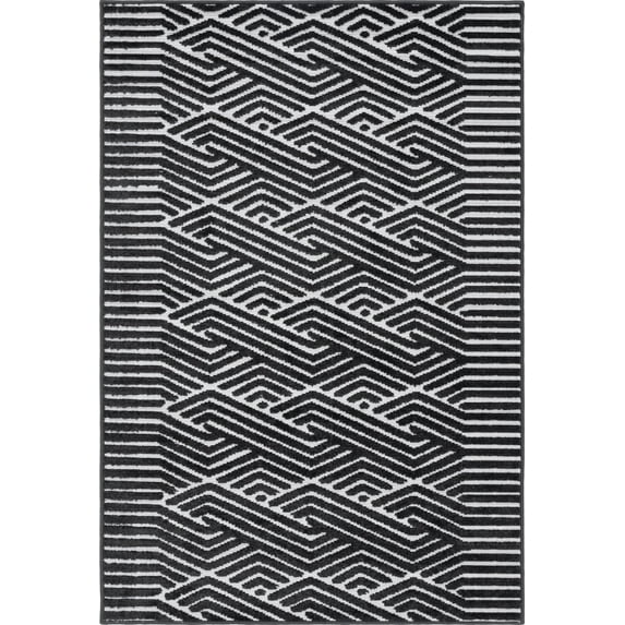 Unique Loom Hudson Sabrina Soto™ Outdoor Modern Geometric Area Rug or Runner