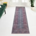 thumbnail image 1 of Unique Loom Sisu Collection Area Rug - Hyderabad (2' 7" x 12' Runner Multi/Beige), 1 of 7