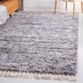 thumbnail image 1 of Unique Loom Hygge Shag Collection Area Rug - Misty (2' 2" x 3' 1" Rectangle Gray/Beige), 1 of 7