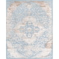 thumbnail image 1 of Unique Loom Imperial Highbury Rug ,Rectangle,7' 10" x 10' 0" Teal Transitional Floral Living Room Bed Room Dining Room, 1 of 5