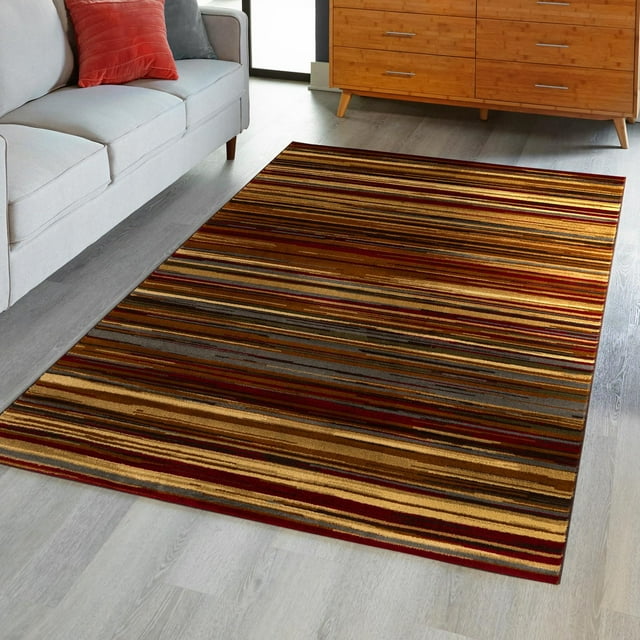 Free Shipping! Unique Loom Indoor Rectangular Abstract Modern Area Rugs