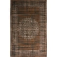 thumbnail image 1 of Unique Loom Indoor Rectangular Distressed Contemporary Area Rugs Chocolate/Brown/Blue, 5' 0 x 8' 0, 1 of 6