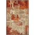thumbnail image 1 of Unique Loom Indoor Rectangular Distressed Modern Area Rugs , 2' 0 x 3' 0, 1 of 7