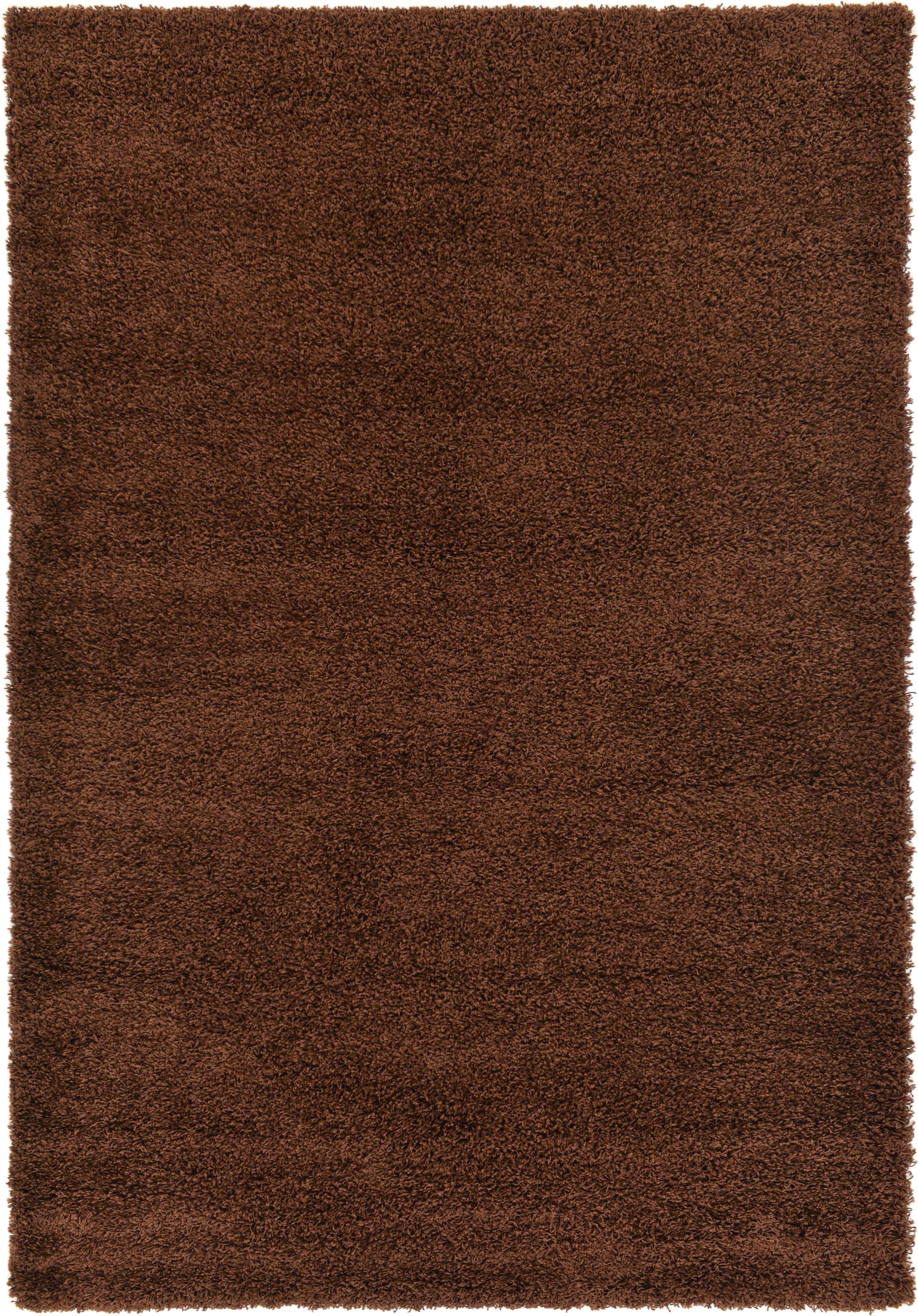 Reversible Easy-Care Shag Rug 6' x 9' in Lush Blue