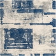 thumbnail image 1 of Unique Loom Indoor Square Abstract Modern Area Rugs Blue, 8' 4 x 8' 4 Square, 1 of 7