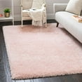 thumbnail image 1 of Unique Loom Infinity Shag Collection Area Rug - Jinko (8' x 10' Rectangle Pink Lace), 1 of 6