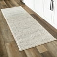 thumbnail image 1 of Unique Loom Isabella Collection Area Rug - Adjani (2' 7" x 10' Runner White/Blue), 1 of 7