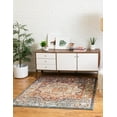 thumbnail image 1 of Unique Loom Isabella Collection Area Rug - Adjani (4' 1" Square Multi/Beige), 1 of 9