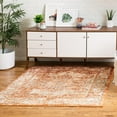 thumbnail image 1 of Unique Loom Isabella Collection Area Rug - Adjani (6' 1" Square Rust Red/Black), 1 of 7