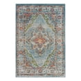 thumbnail image 1 of Unique Loom Isabella Collection Area Rug - Rossellini (4' 1" x 6' 1" Rectangle Blue/Beige), 1 of 8