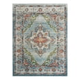 thumbnail image 1 of Unique Loom Isabella Collection Area Rug - Rossellini (9' x 12' Rectangle Blue/Beige), 1 of 8