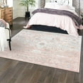thumbnail image 1 of Unique Loom Madeline Vintage Collection Area Rug - Jackson (4' Square Rose Pink/Ivory), 1 of 7