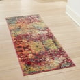 thumbnail image 1 of Unique Loom Jardin Collection Area Rug - Ivy (2' 7" x 8' Runner Multi/Cream), 1 of 7