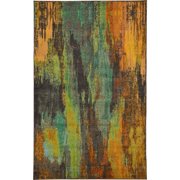 Unique Loom Lilly Jardin Rug, Multi (5' 0 x 8' 0)