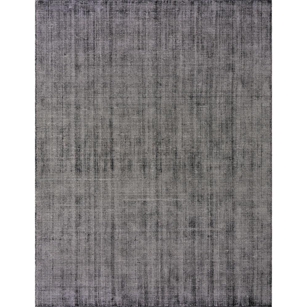 Blackberry Hand-Knotted Wool Rectangular Area Rug 10' x 14'