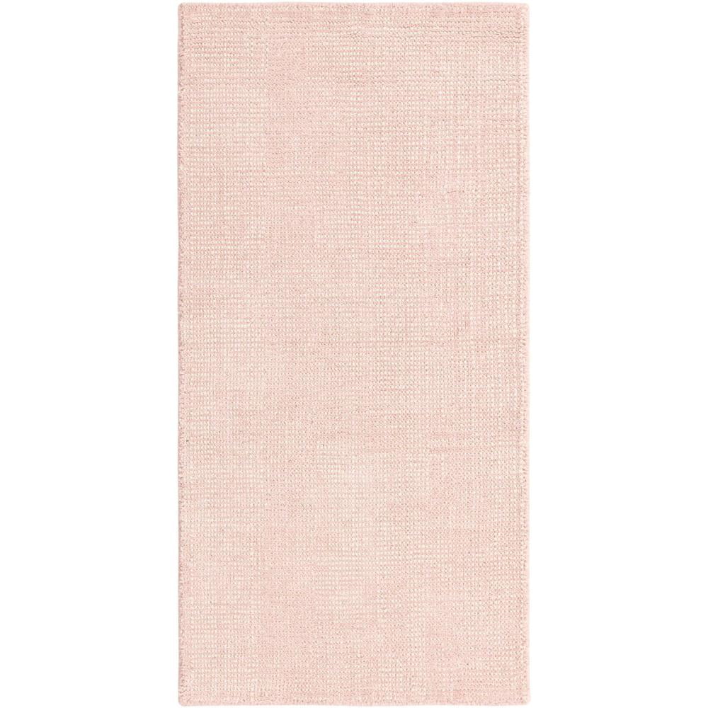 Hand-Knotted English Rose Wool Runner Rug, 2' x 4'1"