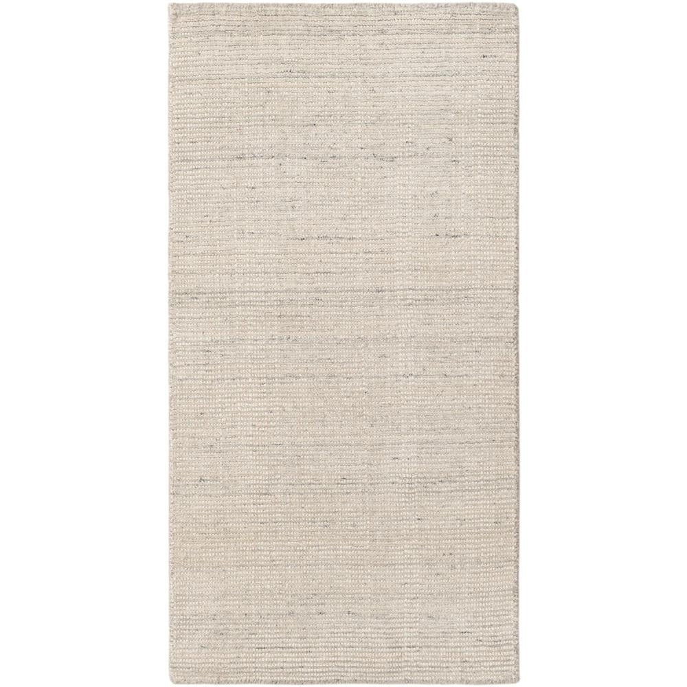 Vanilla Bean Hand-Knotted Wool Indoor Runner Rug