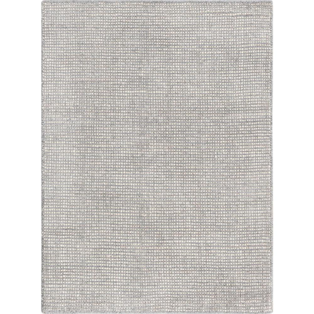 Gray Manor Hand-Knotted Wool Rectangular Rug 2'2" x 3'1"