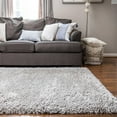 thumbnail image 1 of Unique Loom Infinity Shag Collection Area Rug - Jinko (9' x 12' Rectangle Ash), 1 of 6