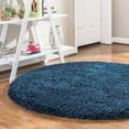 thumbnail image 1 of Unique Loom Infinity Shag Collection Area Rug - Jinko (6' 7" Round Cobalt), 1 of 7