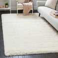 thumbnail image 1 of Unique Loom Infinity Shag Collection Area Rug - Jinko (2' x 3' Rectangle Pearl/Ivory), 1 of 7