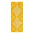 thumbnail image 1 of Unique Loom Kai Collection Area Rug - Warrior (2' x 5' 3" Runner Yellow/Ivory), 1 of 12