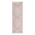 thumbnail image 1 of Unique Loom Kai Collection Area Rug - Warrior (2' x 6' 1" Runner Pink/Ivory), 1 of 11