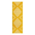 thumbnail image 1 of Unique Loom Kai Collection Area Rug - Warrior (2' x 6' 1" Runner Yellow/Ivory), 1 of 12